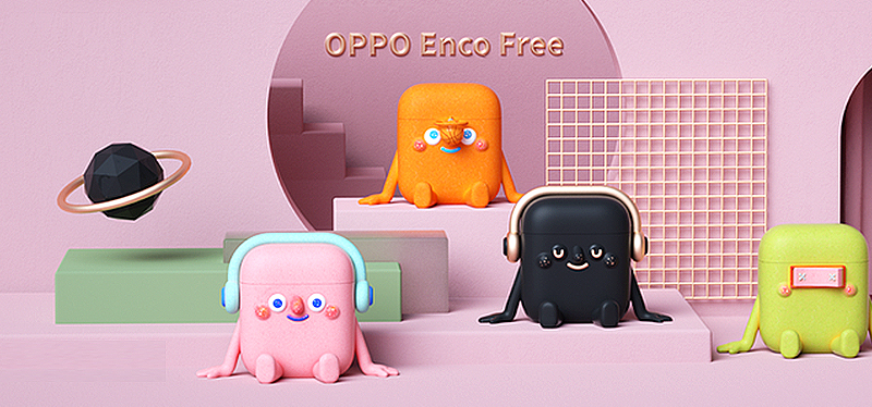 OPPO Enco Free耳机套设计大赛公布