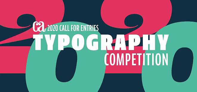 《CA 2020 Typography Competition》优胜者名单及获奖作品公布